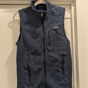 Patagonia Blue Fleece Vest